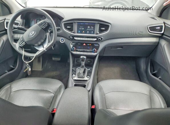 KMHC65LC3HU026865 2017 HYUNDAI IONIQ Black Vista del salpicadero