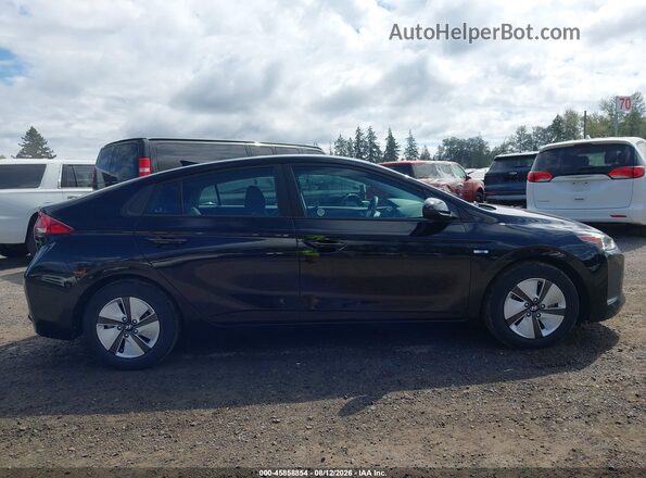 KMHC65LC3JU075568 2018 HYUNDAI IONIQ HYBRID Black Вид задньої частини салону