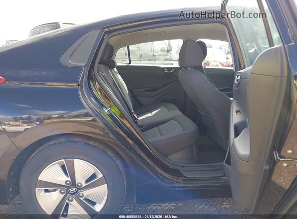 KMHC65LC3JU075568 2018 HYUNDAI IONIQ HYBRID Black Вид наклейки з VIN-кодом