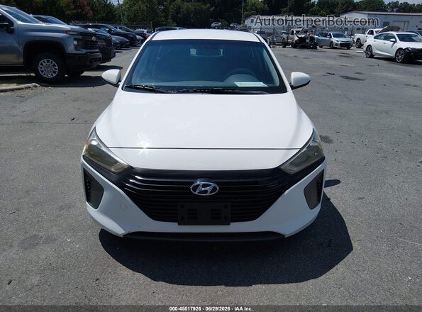 KMHC65LC3JU075800 2018 HYUNDAI IONIQ HYBRID White 
