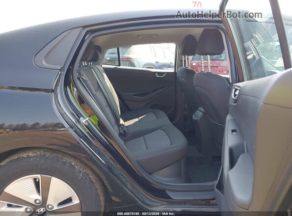 KMHC65LC3JU100534 2018 HYUNDAI IONIQ HYBRID Black Вид наклейки з VIN-кодом