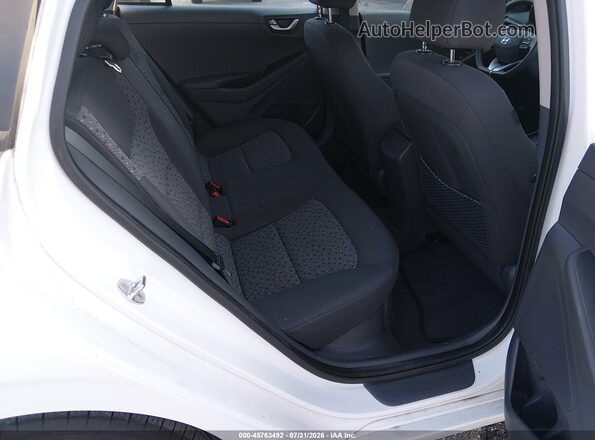 KMHC65LC3KU108196 2019 HYUNDAI IONIQ HYBRID White Вид наклейки з VIN-кодом