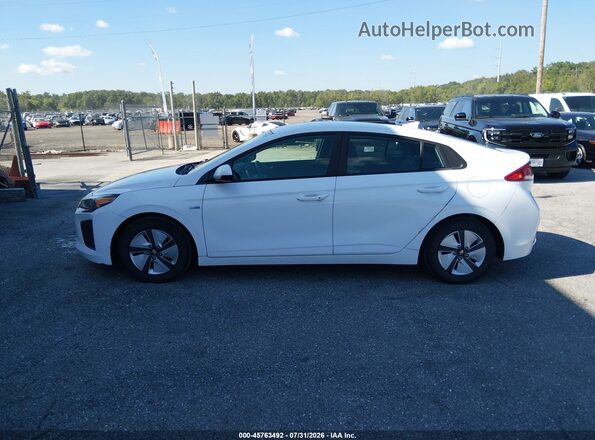 KMHC65LC3KU108196 2019 HYUNDAI IONIQ HYBRID White Панорамний вид салону 360°