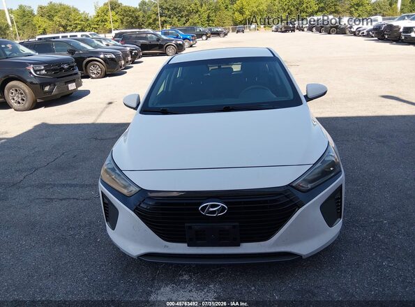 KMHC65LC3KU108196 2019 HYUNDAI IONIQ HYBRID White Вид щитка приладів