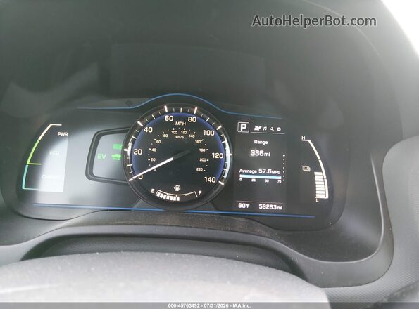 KMHC65LC3KU108196 2019 HYUNDAI IONIQ HYBRID White 