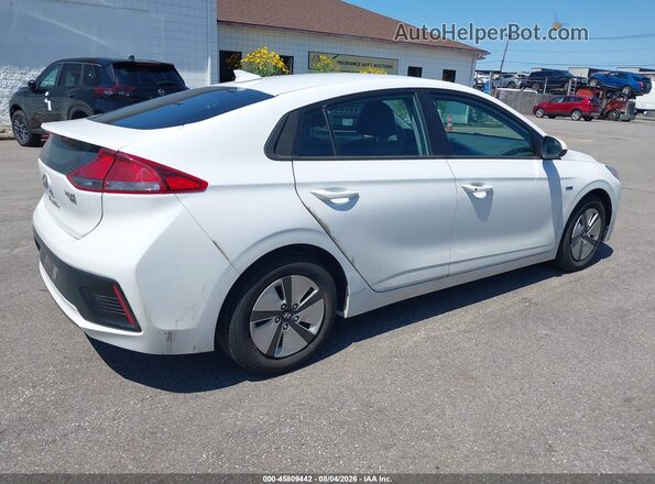 KMHC65LC3KU156362 2019 HYUNDAI IONIQ HYBRID White Tył prawy