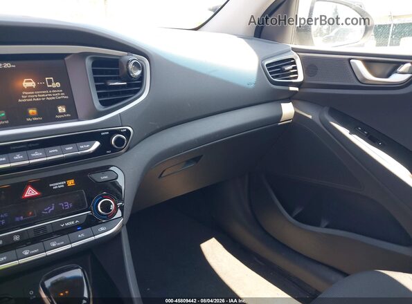 KMHC65LC3KU156362 2019 HYUNDAI IONIQ HYBRID White Widok z przodu