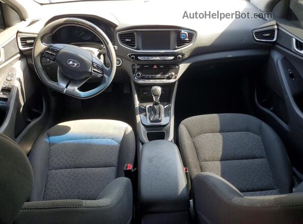 KMHC65LC3KU168530 2019 HYUNDAI IONIQ Black Առջևի վահանակի տեսք