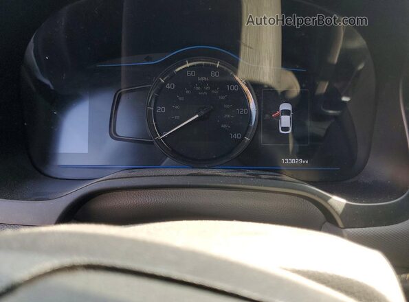 KMHC65LC3KU168530 2019 HYUNDAI IONIQ Black Սարքավորումների վահանակի տեսք