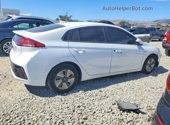 KMHC65LC3KU174442 2019 HYUNDAI IONIQ Белый Задняя правая четверть