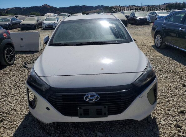 KMHC65LC3KU174442 2019 HYUNDAI IONIQ Белый Вид спереди