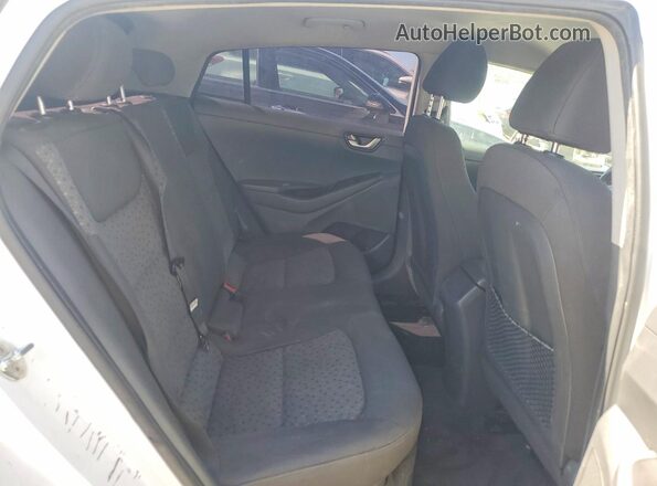 KMHC65LC3KU174442 2019 HYUNDAI IONIQ Белый Вид задних сидений