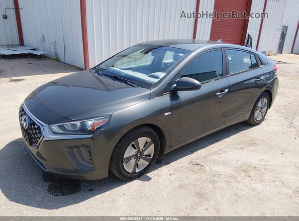KMHC65LC3LU220112 2020 HYUNDAI IONIQ HYBRID Gray წინა მარცხენა ხედი სამი მეოთხედიდან