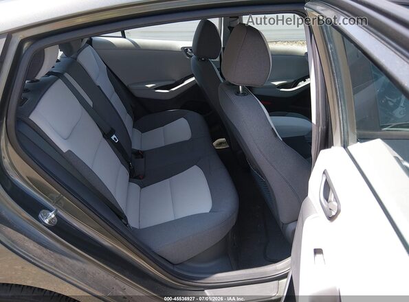 KMHC65LC3LU220112 2020 HYUNDAI IONIQ HYBRID Gray VIN კოდის სტიკერის ხედი