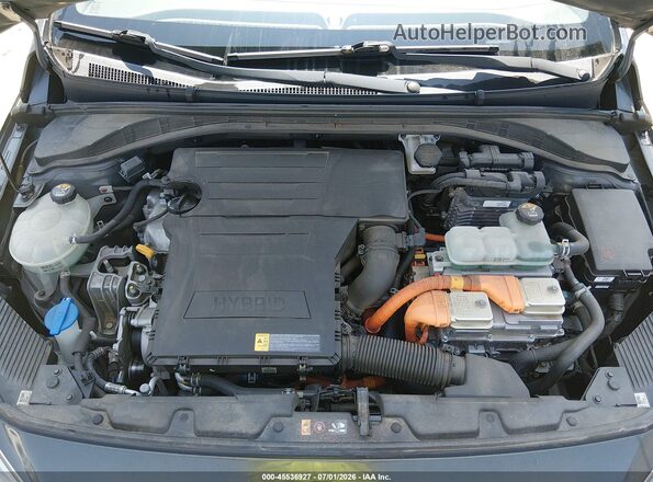 KMHC65LC3LU220112 2020 HYUNDAI IONIQ HYBRID Gray უკანა ხედი