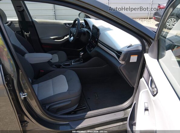 KMHC65LC3LU220112 2020 HYUNDAI IONIQ HYBRID Gray წინა სალონის ხედი