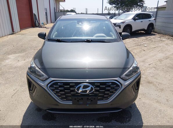 KMHC65LC3LU220112 2020 HYUNDAI IONIQ HYBRID Gray უკანა სალონის ხედი