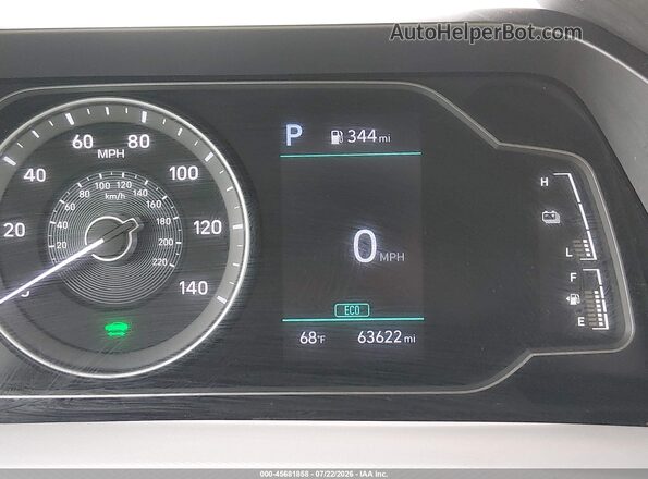 KMHC65LC3LU227917 2020 HYUNDAI IONIQ HYBRID White 