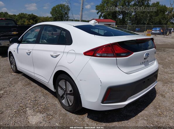 KMHC65LC3LU231367 2020 HYUNDAI IONIQ HYBRID White Դիմացի տեսք
