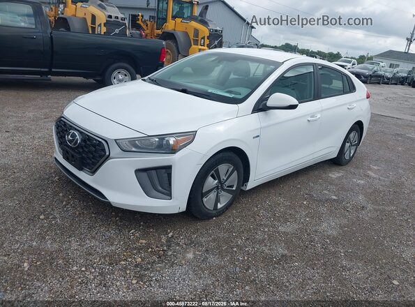 KMHC65LC3LU232731 2020 HYUNDAI IONIQ HYBRID White Передня ліва чверть