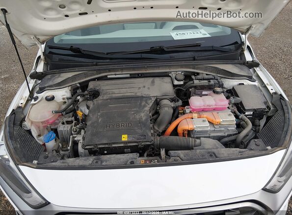 KMHC65LC3LU232731 2020 HYUNDAI IONIQ HYBRID White Вид ззаду