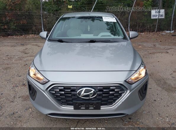 KMHC65LC3LU232860 2020 HYUNDAI IONIQ HYBRID Silver Front view