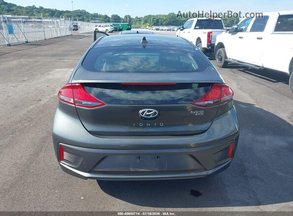 KMHC65LC3MU247277 2021 HYUNDAI IONIQ HYBRID Gray 