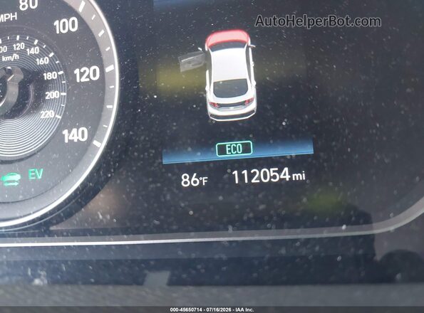 KMHC65LC3MU247277 2021 HYUNDAI IONIQ HYBRID Gray 