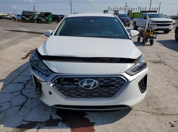 KMHC65LC3MU250180 2021 HYUNDAI IONIQ White Դիմացի տեսք