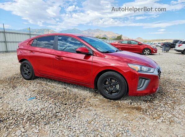 KMHC65LC3MU251670 2021 HYUNDAI IONIQ Красный Передняя правая четверть