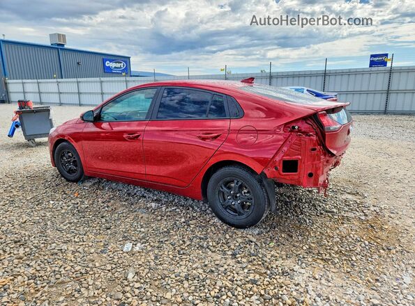 KMHC65LC3MU251670 2021 HYUNDAI IONIQ Красный Задняя левая четверть