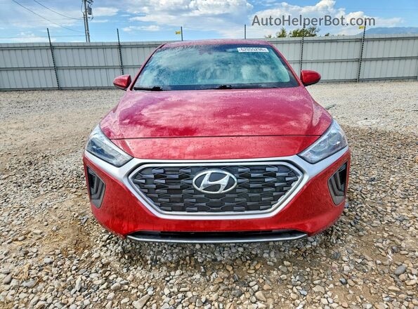 KMHC65LC3MU251670 2021 HYUNDAI IONIQ Красный Вид спереди