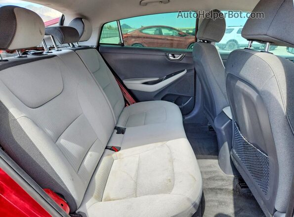 KMHC65LC3MU251670 2021 HYUNDAI IONIQ Красный Вид задних сидений