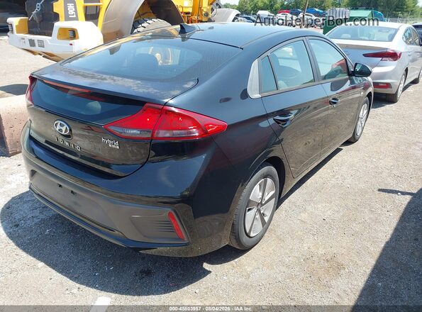 KMHC65LC4JU075434 2018 HYUNDAI IONIQ HYBRID Black Rear right
