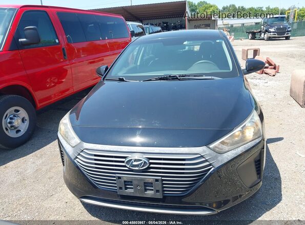 KMHC65LC4JU075434 2018 HYUNDAI IONIQ HYBRID Black Front view