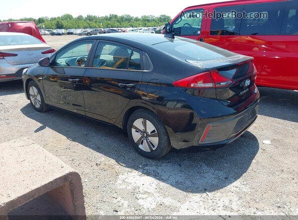 KMHC65LC4JU075434 2018 HYUNDAI IONIQ HYBRID Black Rear left