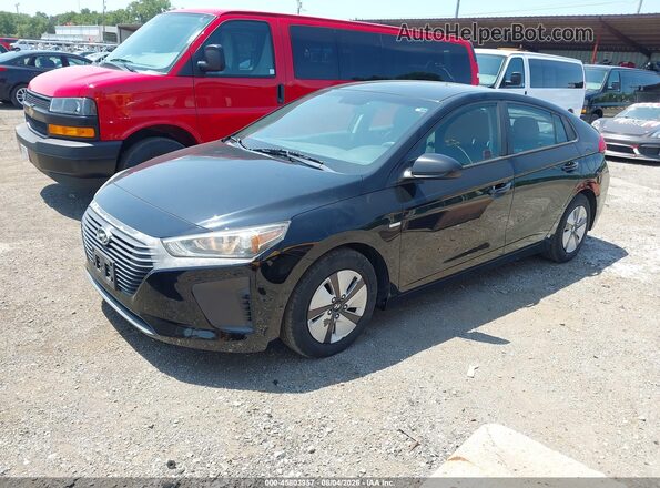 KMHC65LC4JU075434 2018 HYUNDAI IONIQ HYBRID Black Front left