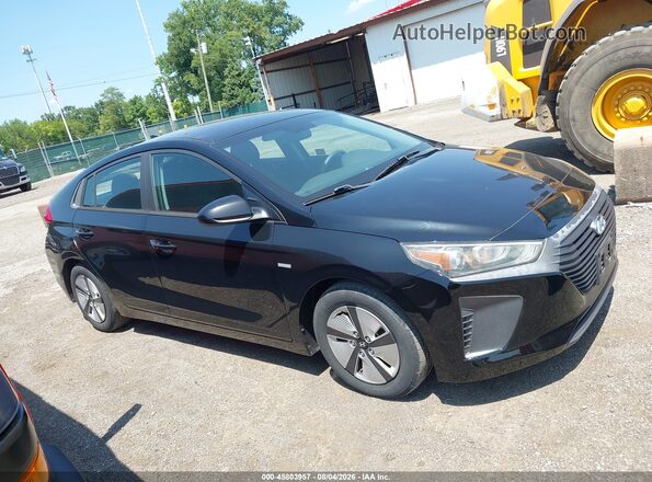 KMHC65LC4JU075434 2018 HYUNDAI IONIQ HYBRID Black Rear interior view