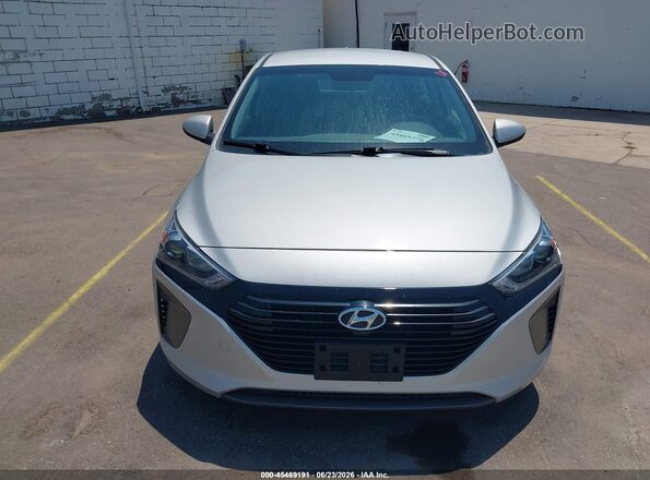 KMHC65LC4JU099734 2018 HYUNDAI IONIQ HYBRID Gray Вид щитка приладів