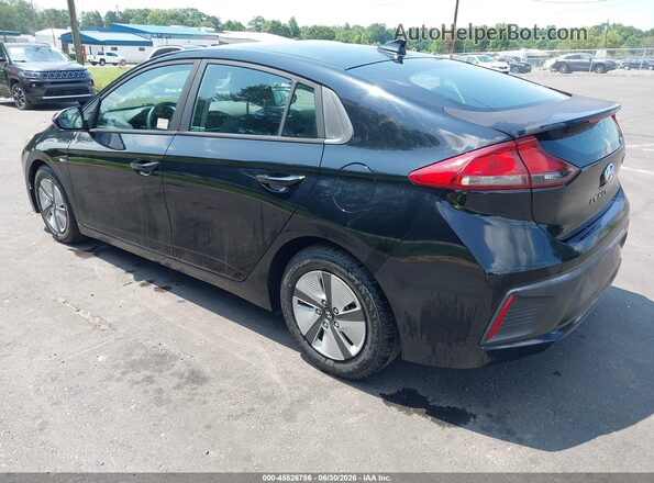 KMHC65LC4KU108000 2019 HYUNDAI IONIQ HYBRID Black Задня ліва чверть