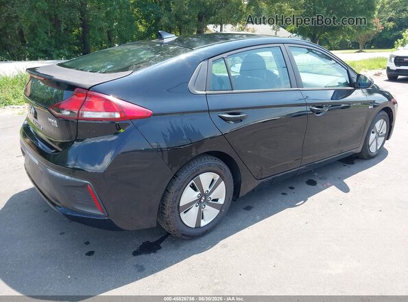 KMHC65LC4KU108000 2019 HYUNDAI IONIQ HYBRID Black Задня права чверть