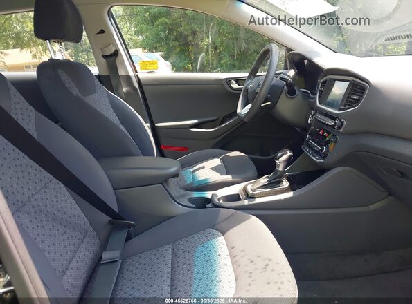 KMHC65LC4KU108000 2019 HYUNDAI IONIQ HYBRID Black Вид салону спереду