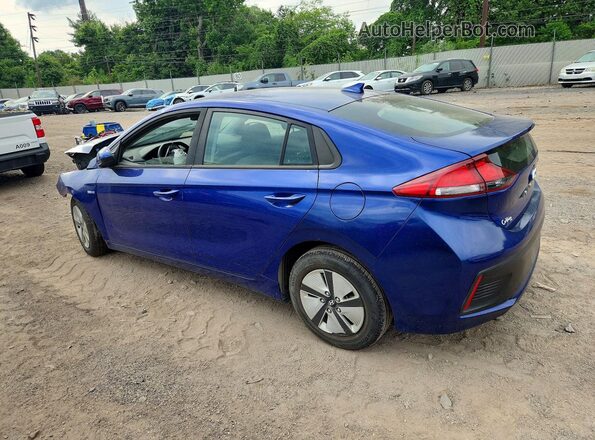 KMHC65LC4KU179066 2019 HYUNDAI IONIQ Синий Задняя левая четверть