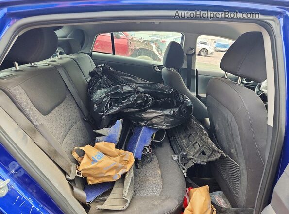 KMHC65LC4KU179066 2019 HYUNDAI IONIQ Синий Вид задних сидений