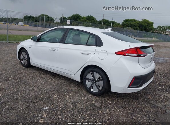 KMHC65LC4LU218997 2020 HYUNDAI IONIQ HYBRID White Հետևի ձախ