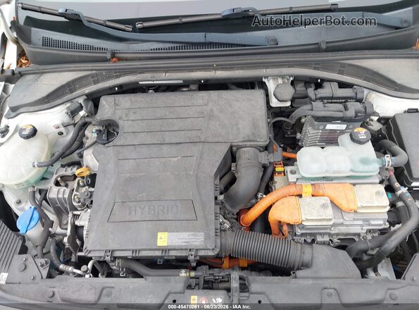 KMHC65LC4LU218997 2020 HYUNDAI IONIQ HYBRID White Հետևի տեսք