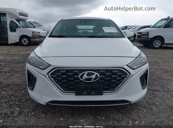 KMHC65LC4LU218997 2020 HYUNDAI IONIQ HYBRID White Դիմացի տեսք
