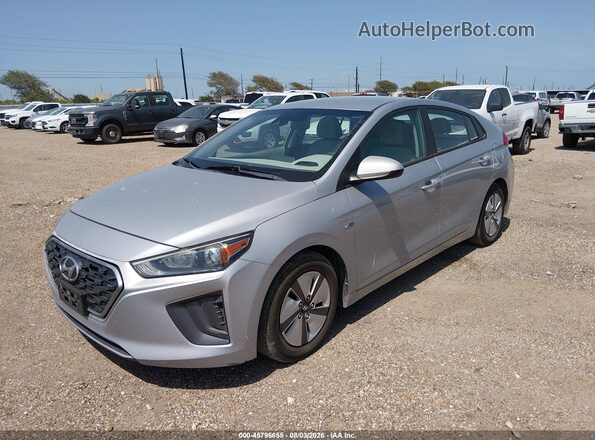 KMHC65LC4LU219843 2020 HYUNDAI IONIQ HYBRID Silver წინა მარცხენა ხედი სამი მეოთხედიდან