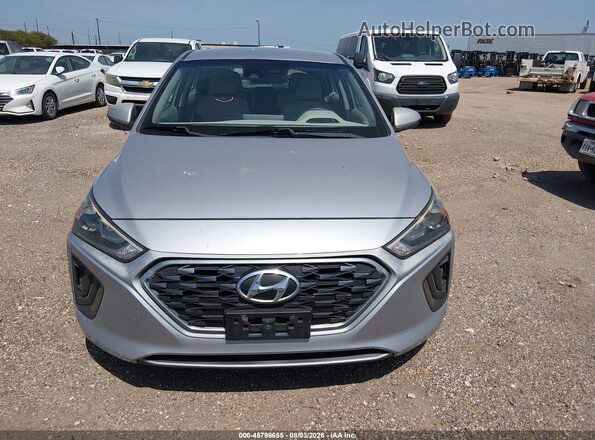 KMHC65LC4LU219843 2020 HYUNDAI IONIQ HYBRID Silver ხელსაწყოთა პანელის ხედი
