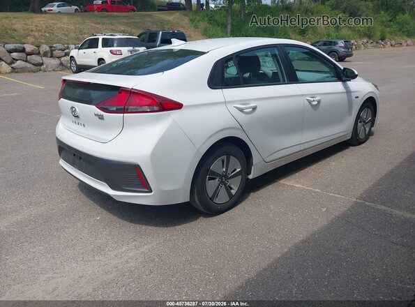KMHC65LC4LU220393 2020 HYUNDAI IONIQ HYBRID Белый Задняя правая четверть